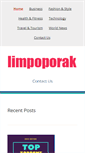 Mobile Screenshot of limpoporak.com