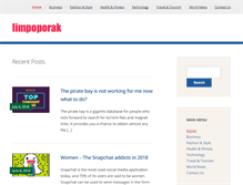 Tablet Screenshot of limpoporak.com